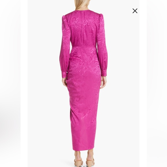 NWT VERONICA BEARD SILK BLEND WEISS DRESS SZ 6 # M1 - Picture 2 of 7